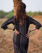 Gentle Flutter Blockprinted Cotton Kurti-WWB