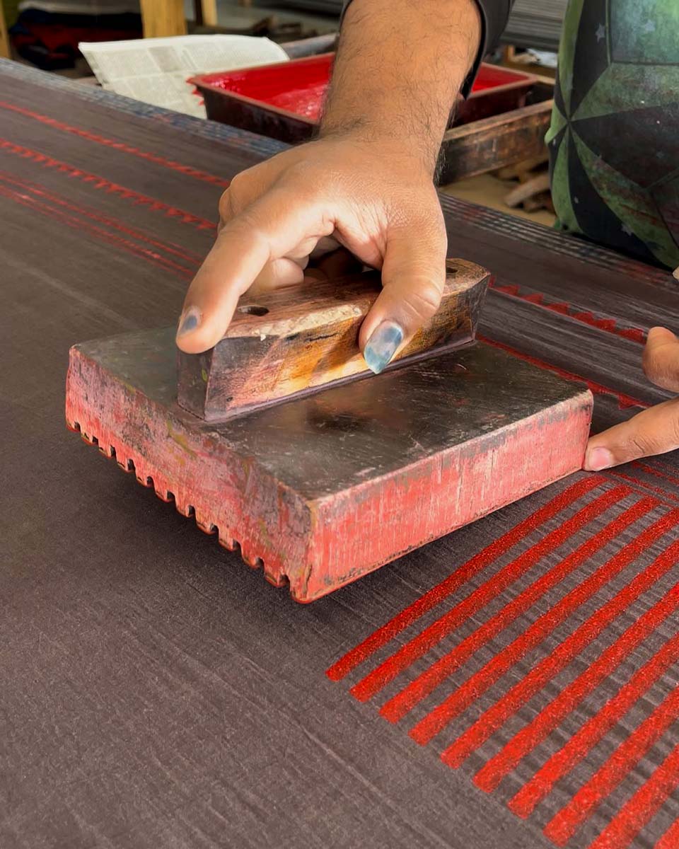 Hand block print | Hand block printed saree | Chidiyaa