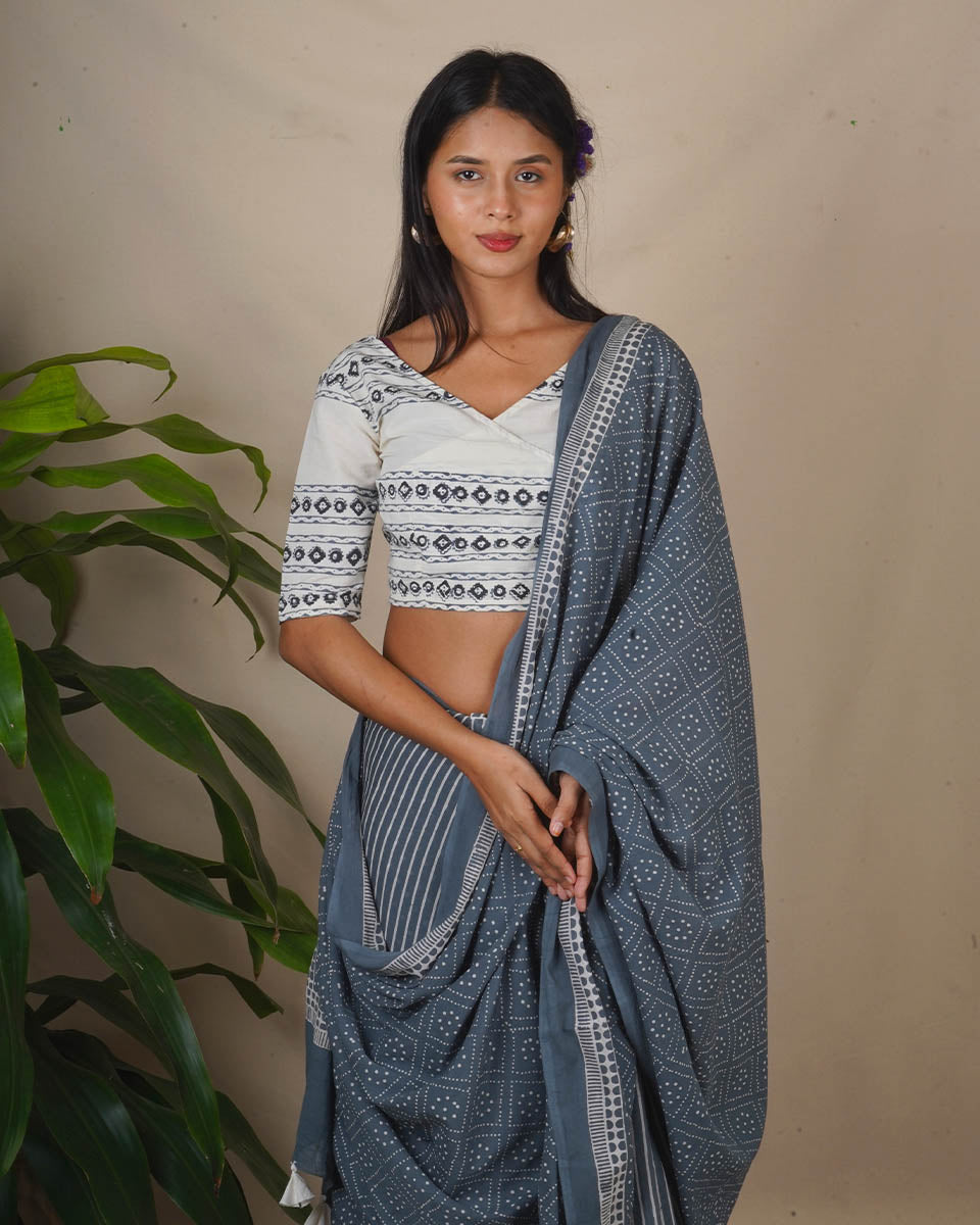Sarees for women | Saree half saree | Saree blouse designs
