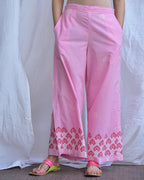 Mausam- E - Bahar Handblockprinted Cotton Kurta Set Of 2-Sor
