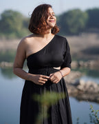 Oasis Handwoven Bamboo Dress