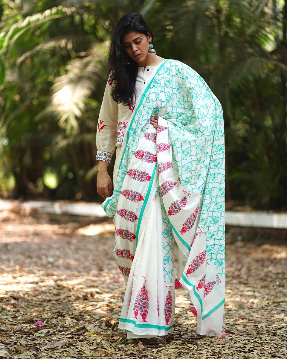 Saree draping | Saree types | Summer | Cotton clothes