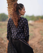 Dreamweaver Blockprinted Cotton Blouse-WWB