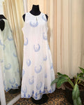 Naira White Handblock printed kurta Set - Love Despite