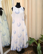 Naira White Handblock printed kurta Set - Love Despite
