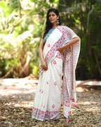 Cotton saree online| Cotton saree white | Summer | Saree for women | Saree online