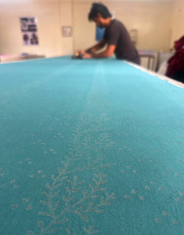 Hand Block Printed Sarees | Saree Types | Chidiyaa