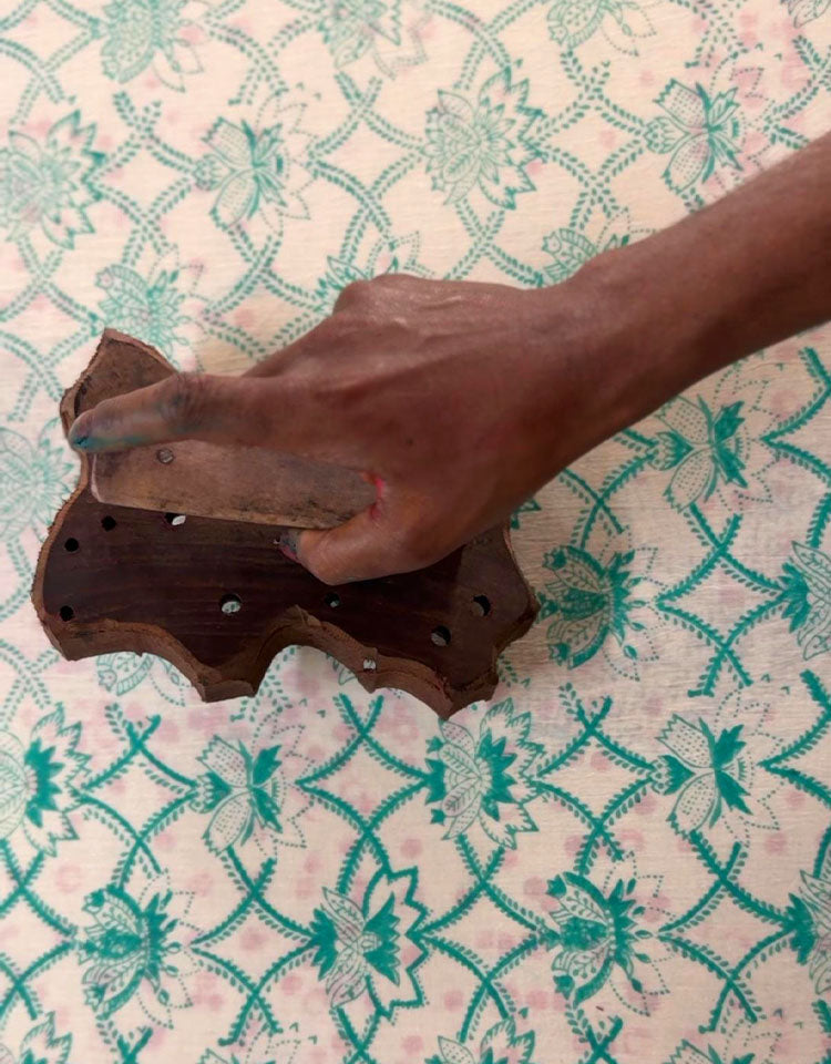 Hand Block Printed Dupatta | Summer Fashion | Chidiyaa