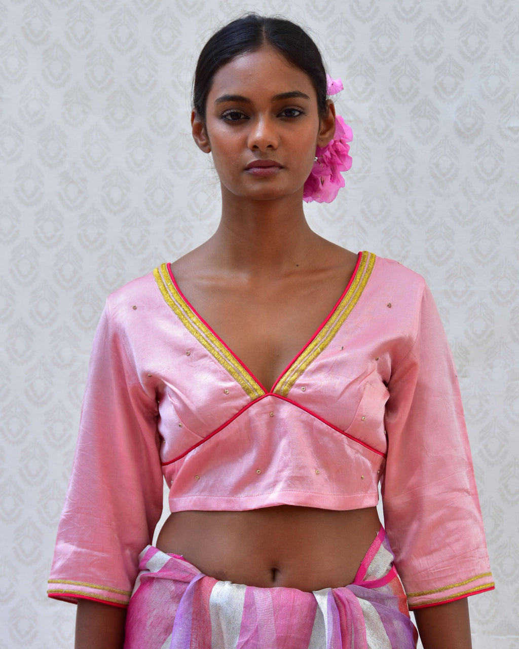 Blouse | Blouses | Silk blouse | Mashru Silk | Chidiyaa