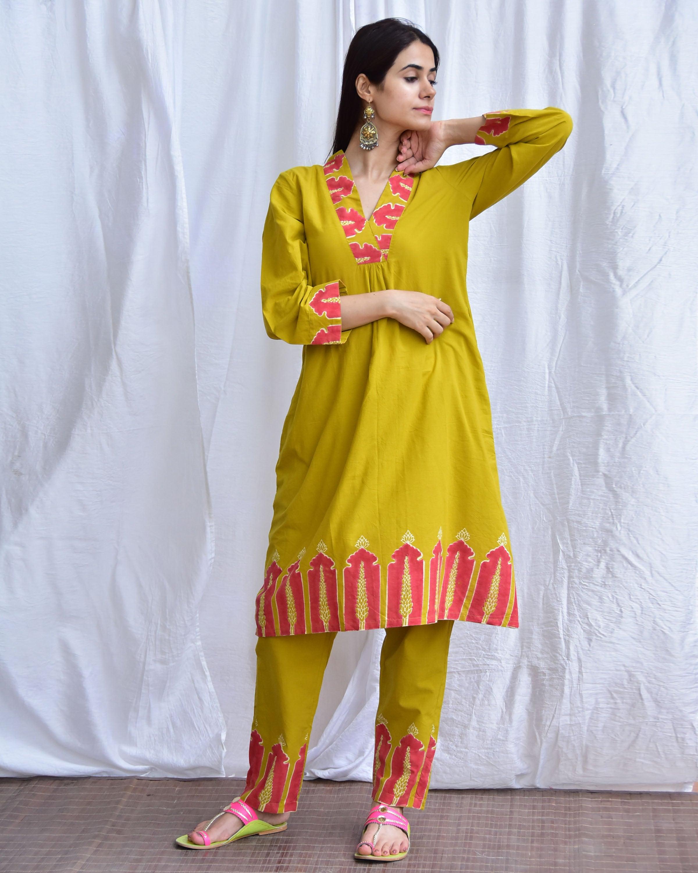Kurti design | Kurta set | Kurti neck designs