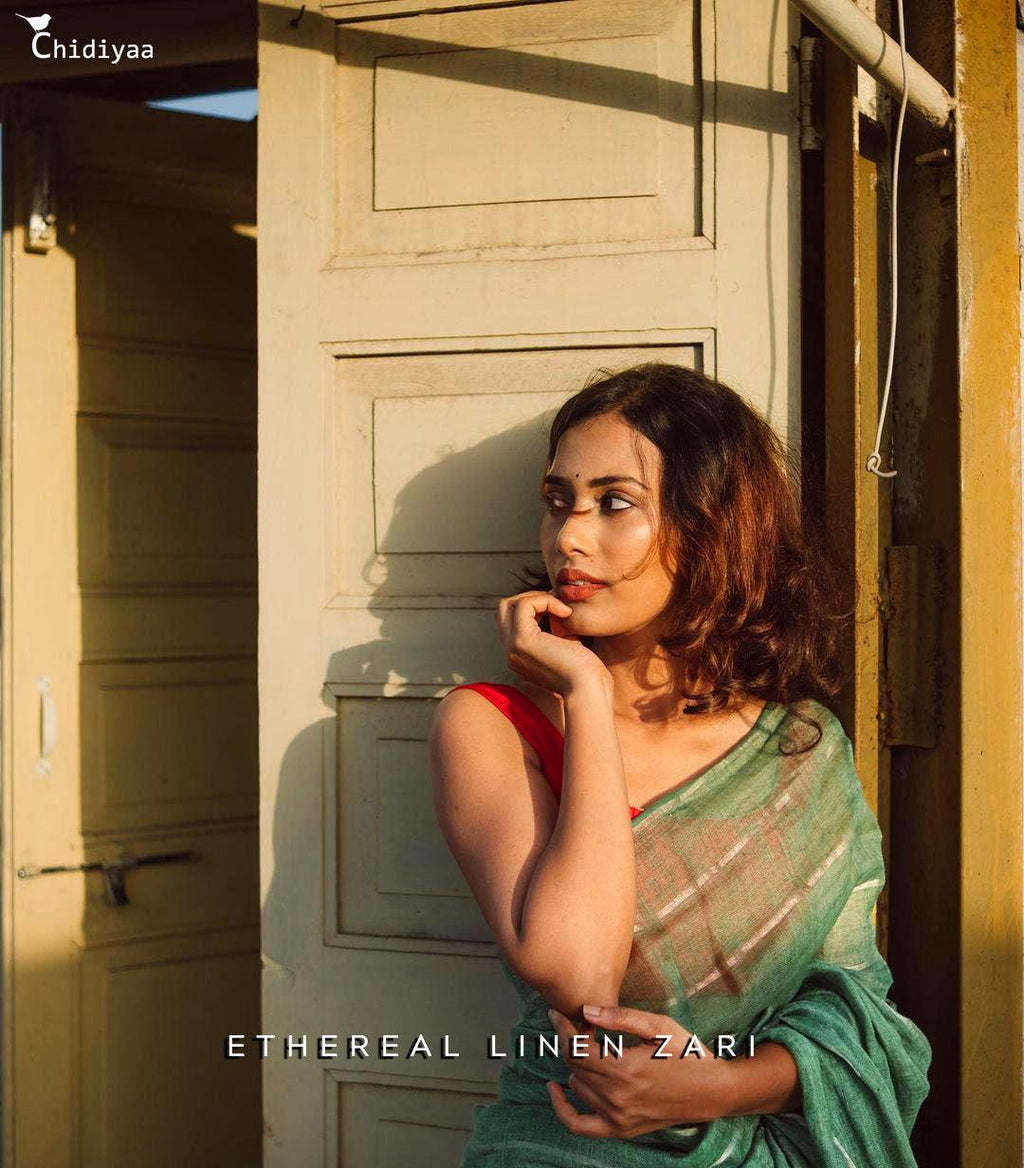 Saree for women | Linen saree | Linen saree India