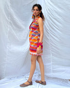 Katha Gamcha Cotton Dress - GMC