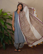 Dupatta wearing style | Yellow dupatta for Haldi | Dupatta for kurti