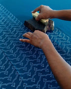 Bindu Teal Green Hand Block Printed Top-MYA