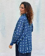 Bard of Blue Bandhej Cotton Shirt