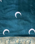 Bansari Blockprinted Dola Silk Saree - RB