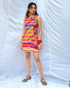 Katha Gamcha Cotton Dress - GMC