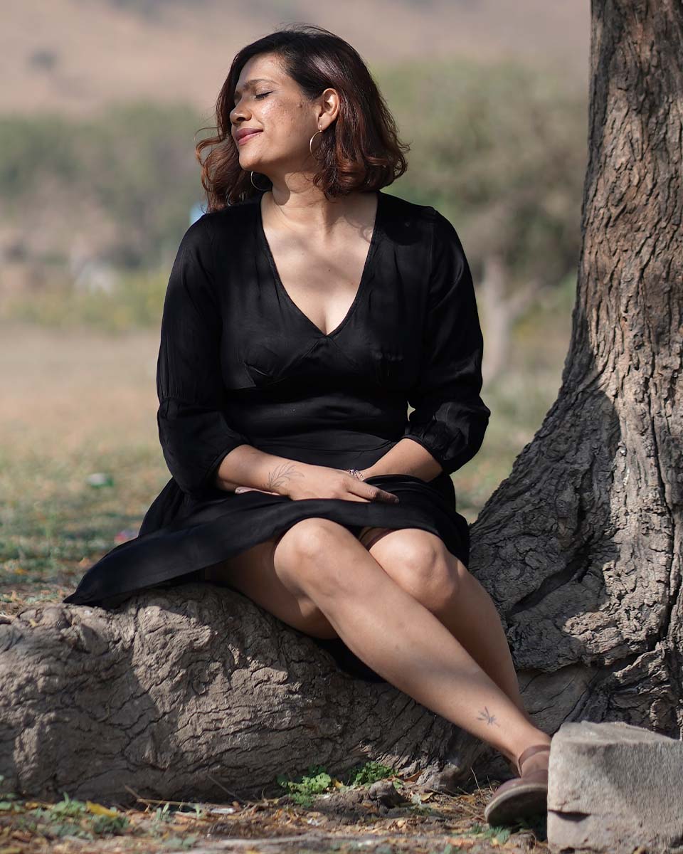 Nocturne Modal Silk Dress