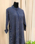 Moonstone Blue cotton kurta - Love Despite