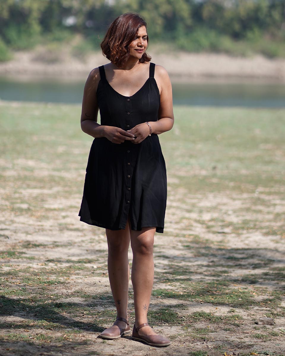 Mystique Handwoven Bamboo Dress