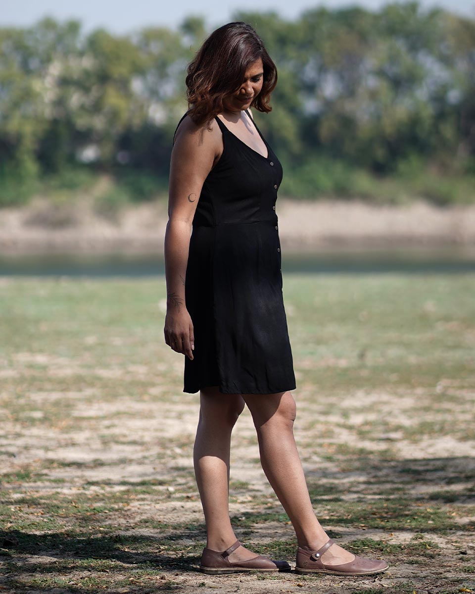 Mystique Handwoven Bamboo Dress