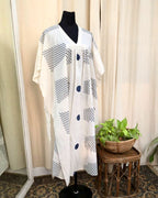 Mahika White Cotton dress - Love Despite