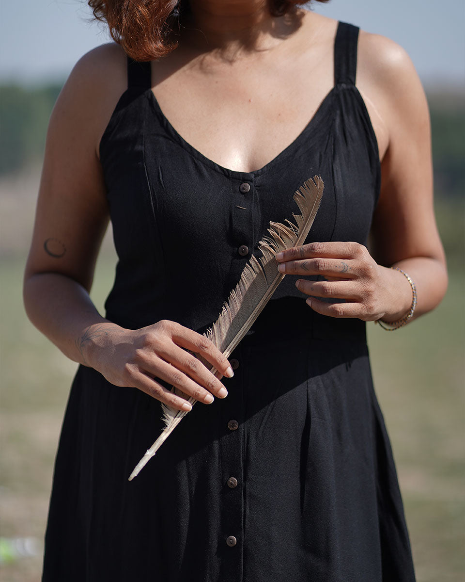 Mystique Handwoven Bamboo Dress