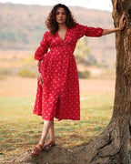 Dil Se Re Handblock Printed Cotton Dress