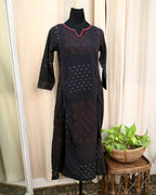 Vintage Hand block Cotton Kurta - Love Despite