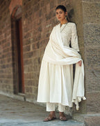 Dupatta Designs | White Designer Dupatta | Dupatta for women | Summer | Chidiyaa