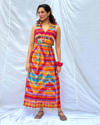 Bhanwar Gamcha Cotton Skirt - GMC