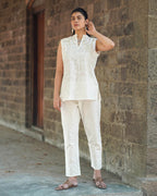 Tops for women | White top | Cotton top | Summer fashion | Chidiyaa