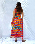 Bhanwar Gamcha Cotton Skirt - GMC