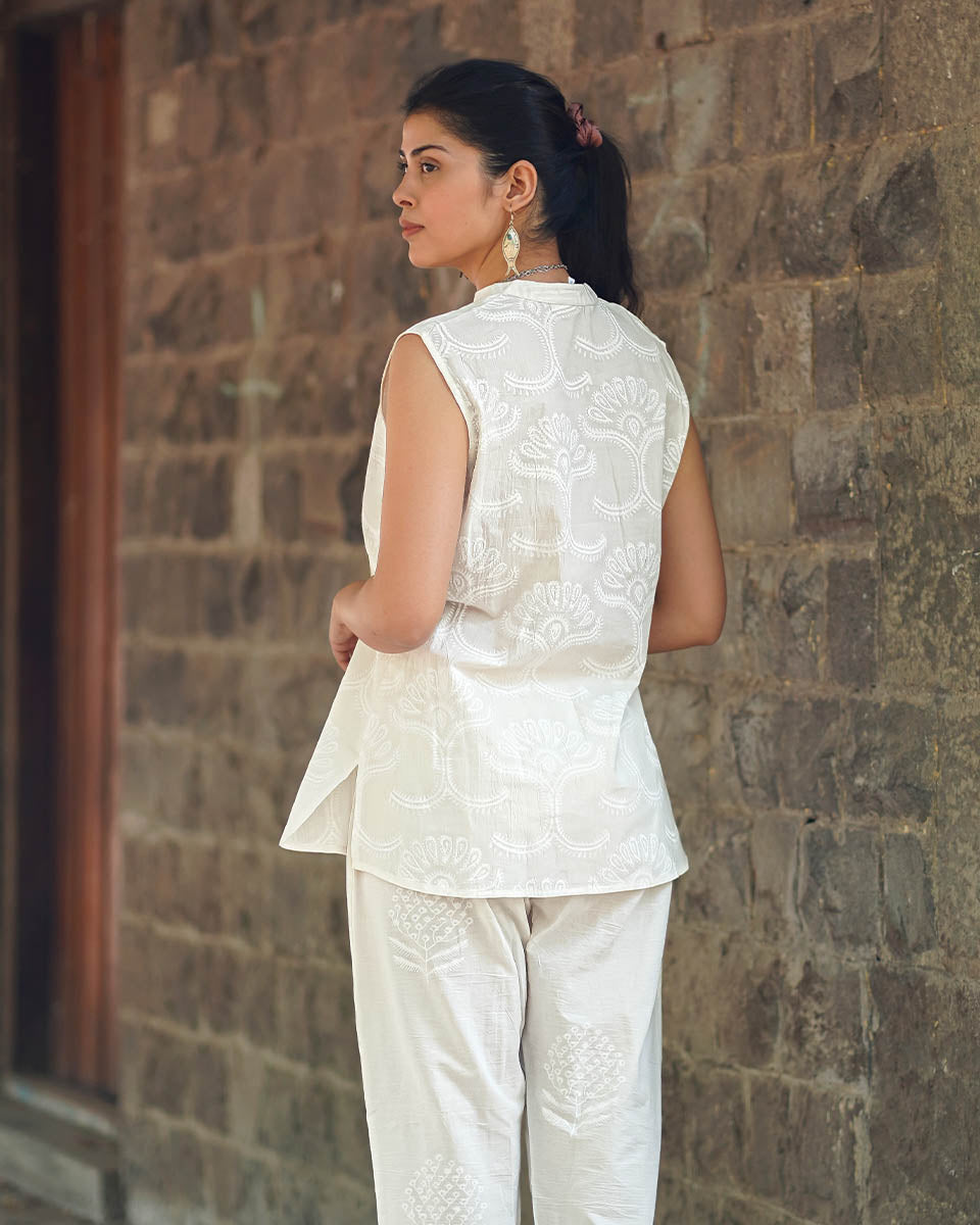 Tops for women | Cotton top | White Top | Summer Tops | Chidiyaa