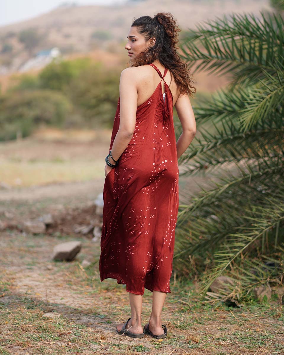 Amelie Modal Silk Dress