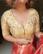 Mugdha Khimkab Brocade Blouse - Nargiz
