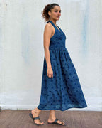 BohÃ¨me Blockprinted Cotton Dress