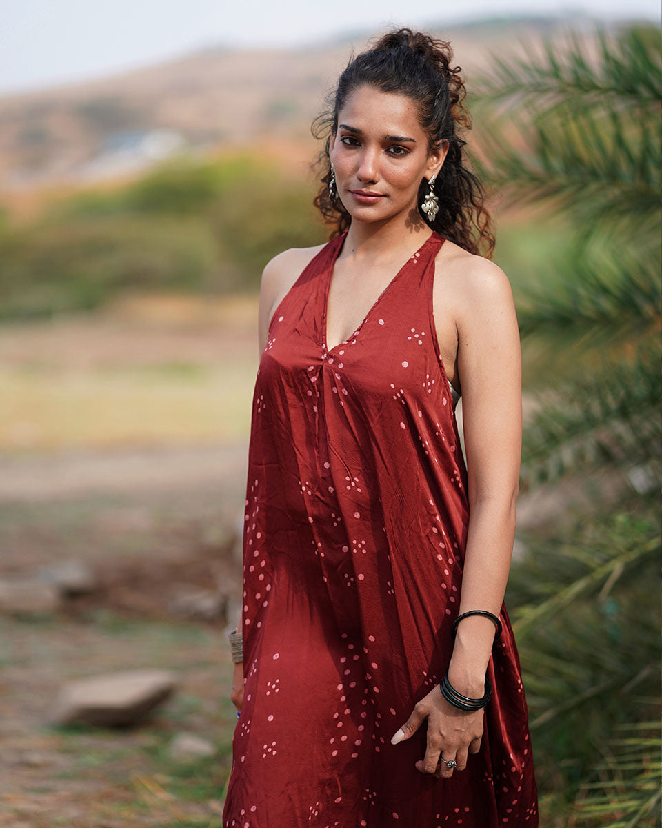 Amelie Modal Silk Dress