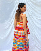 Dhwani Gamcha Cotton Top - GMC