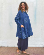 Indi-Glow Bandhej Cotton Kurti