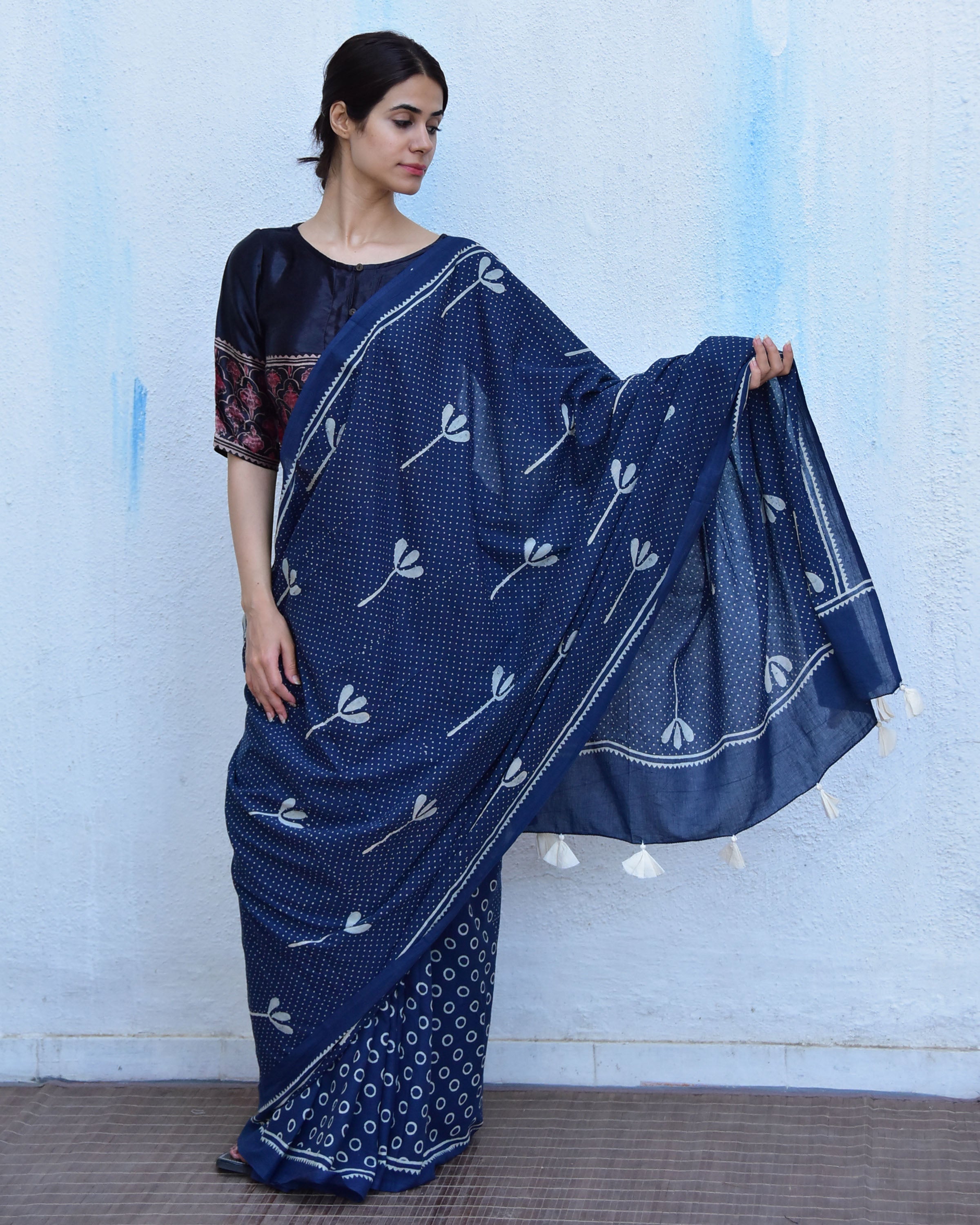 Cotton sarees | mul mul cotton saree | Cotton saree online | Cotton mul mul saree| Chidiyaa