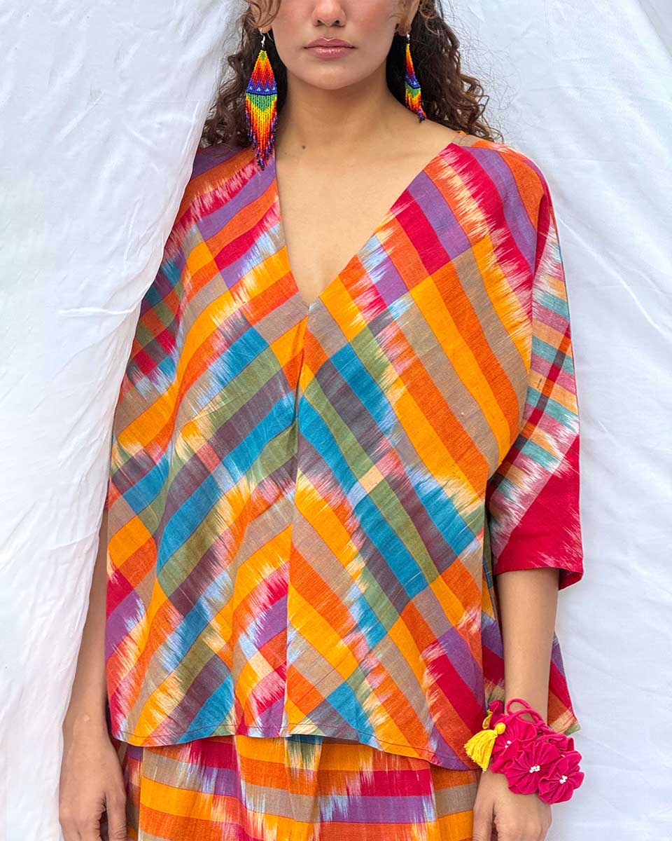 Sohni Gamcha Cotton Shirt - GMC