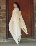 Dupatta for kurti | Dupatta Designs | White Dupatta | Cotton Dupatta | Chidiyaa