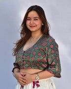 Blouse | Blouses | Silk blouse | Mashru Silk | Chidiyaa