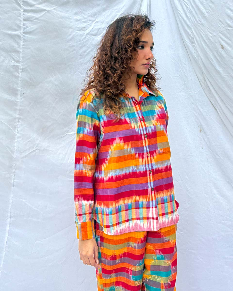 Hirna Gamcha Cotton Shirt - GMC