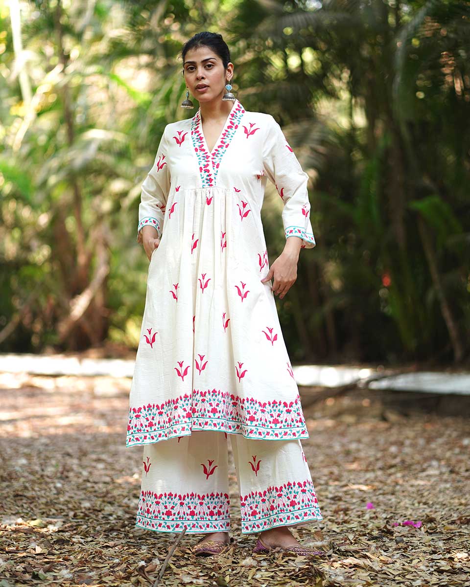 Kurti set | Kurta set | Kurti pant set | Summer