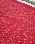 Roopika Red Hand Block Printed Saree-MYA