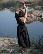 Oasis Handwoven Bamboo Dress