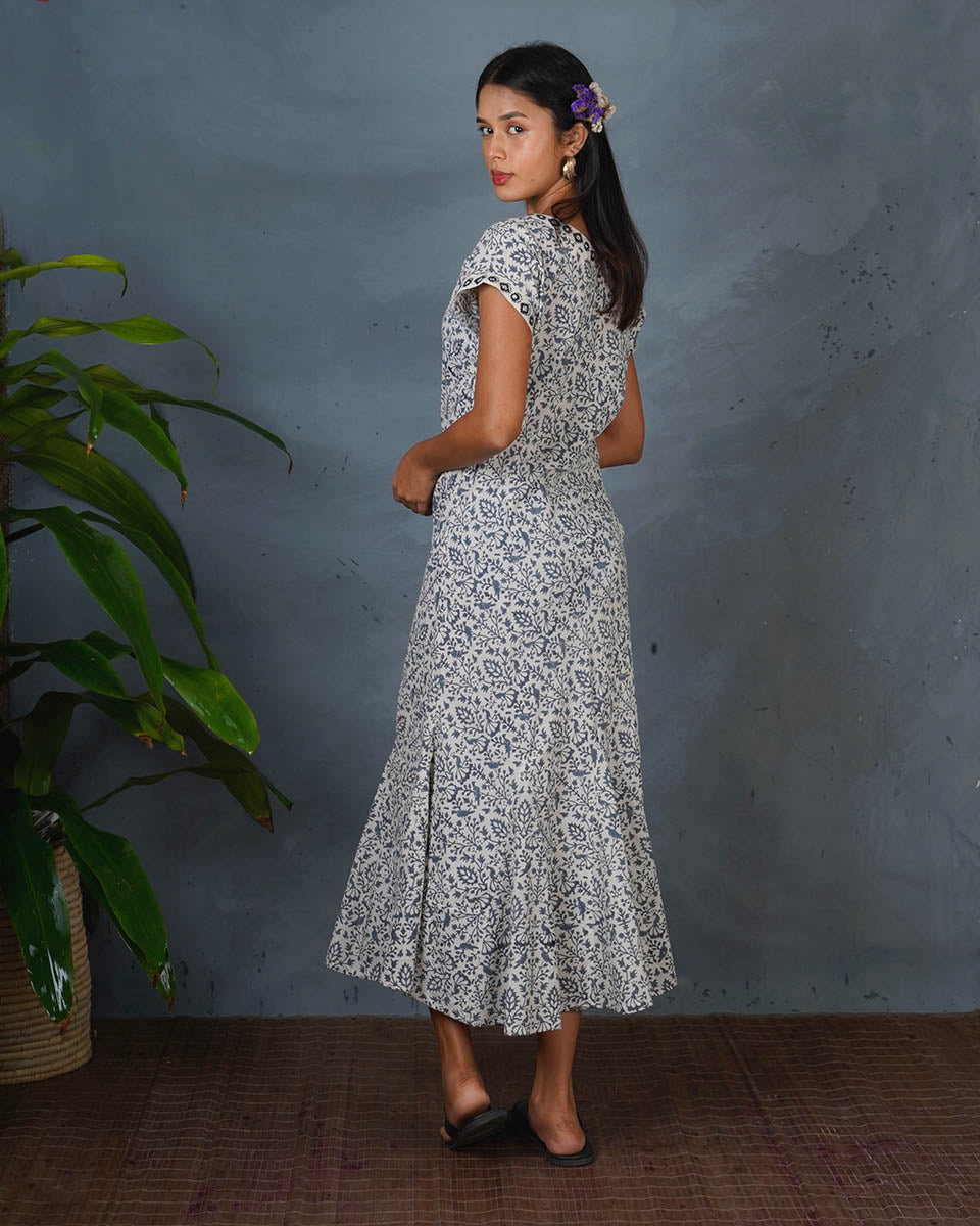 Dress gown | Cotton dress | Cotton dress hand design