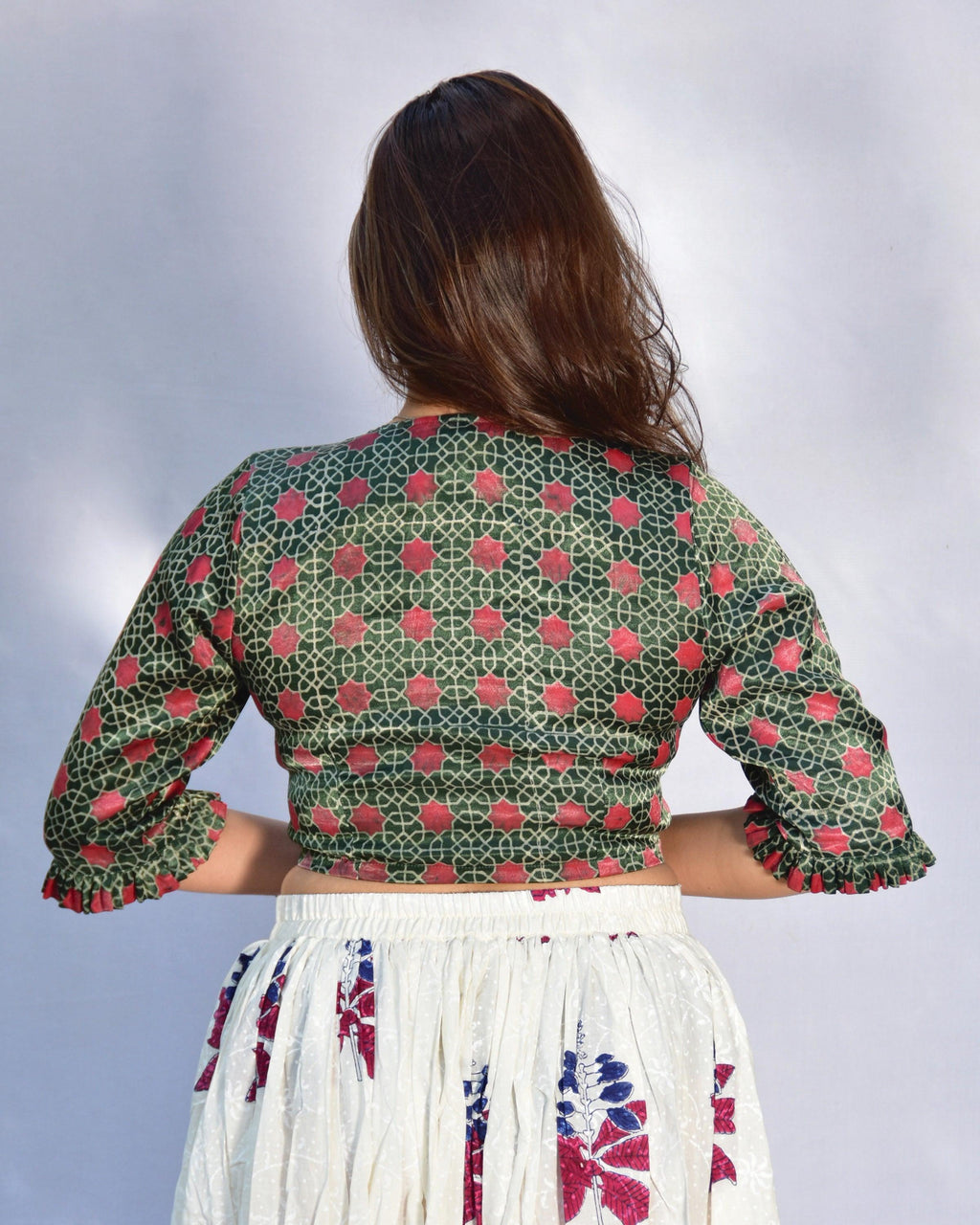 Blouse | Blouses | Silk blouse | Mashru Silk | Chidiyaa